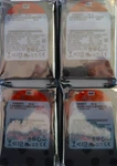 *lot Of 4* 2.5" Wd 600GB 10K Sas 6GBS Hp DL360 DL380 DL385 G5 G6 G7 Server Hdd's. Fixed Price $58.56.