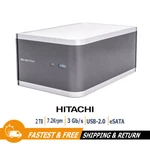 Hitachi Duo Pro Drive 2TB Quad Usb 2.0 Esata Desktop External Hard 0S00039. Fixed Price $132.64.