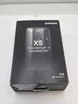 Samsung X5 Portable External Ssd 2TB Thunderbolt 3 MU-PB2T0B/AM. Fixed Price $235.00.