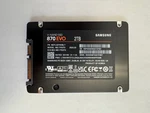 Samsung 870 Evo 2TB Sata 6GBPS 2.5" Solid State Drive Ssd MZ-77E2T0 MZ7L32T0HBLT. Fixed Price $299.00.
