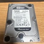 Western Digital Caviar Black 750GB 3.5" Sata Hdd 32MB Cache WD7501AALS. Fixed Price $10.00.