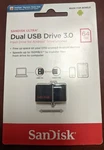 64 Gb Sandisk Ultra Dual Usb Drive 3.0 Flash For Android Smartphones. Fixed Price $6.99.