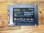 Samsung 870 Qvo 2TB 2.5" Sata Iii Internal Ssd MZ-77Q2T0B. Fixed Price $185.00.