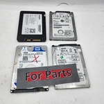 Lot Of 4 Hard Drives & Ssds - Kingfast Wd Hgst Hitachi 160GB 500GB 1TB For. Fixed Price $73.00.