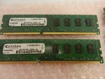 2X Dataram 4GB Modules = 8GB Total Memory 2RX8 PC3-10600U-U9 ( DTM64329G ). Fixed Price $236.00.