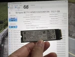 Sk Hynix BC711 512GB Ssd HFM512GD3JX013N Health 100% Usage 37 Hours. Fixed Price $63.00.