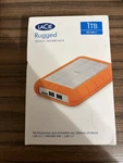 Lacie Rugged 1TB External Hard Drive. Fixed Price $80.00.