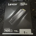 Open Box Lexar NM790 Ssd With Heatsink Pcie GEN4 Nvme M.2 2280. Fixed Price $199.99.