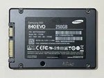 Samsung 840 Evo 250GB 2.5" Sata Internal Ssd MZ-7TE250BW Health 99%. Fixed Price $24.95.