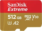 Sandisk 512GB Extreme Microsdxc Uhs-i Memory Card With Adapter SDSQXAV-512G-GN6M. Fixed Price $99.99.