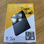 Western Digital My Passport 2TB WDBP6A0020BBK-WESN Portable External Hdd. Fixed Price $35.51.