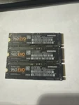 Samsung MZ-V6E250 2280 960 Evo 250GB M.2 Nvme Gen 3.0 Solid State Drive. Fixed Price $40.00.