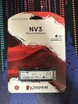 Kingston NV3 4TB M.2 Ssd 2280 Internal Pci Nvme 6000MB/S. Fixed Price $410.00.
