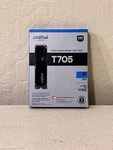Crucial T705 4TB Pcie GEN5 Nvme M.2 Internal Ssd Game Ready, 14.100MB/S. Fixed Price $599.99.