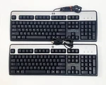 Hp KU-0316 104-KEY Wired Usb Standard Desktop Keyboard Lot Of 2. Fixed Price $20.00.