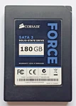 Sata Corsair Force CSSD-F180GB3-BK 2D-NAND Mlc 2.5" Hard Drive. Fixed Price $148.46.