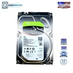 ST4000VN008 Seagate Ironwolf 4TB Internal 3.5" Sata 5900RPM 64MB Nas Hard Drive. Fixed Price $200.00.