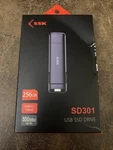 Ssk 256GB Portable External Ssd, Up To 550MB/S Ultra Speed USB3.2 GEN2. Fixed Price $42.89.