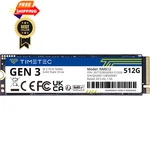 Timetec Ssd Nvme Pcie GEN3X4 8GB/S M.2 2280 3D Nand 512GB,. Fixed Price $138.98.