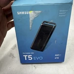 Samsung T5 Evo 4TB Portable Ssd Usb 3.2 Gen 1 External Solid State Drive PH4TOS. Fixed Price $370.00.