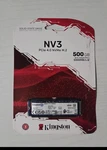 Kingston NV3 500GB M.2 2280 Pcie 4.0 X4 Nvme Internal Solid State Drive. Fixed Price $95.00.