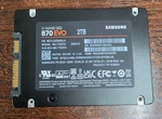 Samsung 870 Evo 2TB 2.5" Sata Iii Internal Ssd Storage Hard Drive MZ-77E2T0. Fixed Price $269.99.