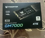 Bnib Sealed Acer Predator GM7000 Nvme GEN4 M.2 Ssd 4TB. Fixed Price $499.99.
