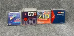 Fujifilm And Amp; Iomega Zip Disks 100MB Storage + 700MB Lot Of 8 Pc/mac Compati. Fixed Price $48.00.