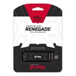New Kingston Fury Renegade 500GB M.2 Ssd Pcie 4.0 Nvme SFYRS/500G. Fixed Price $129.00.