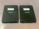 Lot X2 Apacer 128GB 2.5" Sata Mlc Solid State Drive APS25AF7128G-4BTM1GT. Fixed Price $34.95.