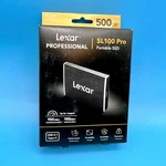 Lexar Professional, SL100 Pro, 500GB, Usb, 3.1, Portable, Solid-state Drive. Fixed Price $88.98.