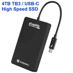 Plugable 4TB Thunderbolt 3 External Ssd Nvme Drive (up To 2400MBS/1800MBS R/w). Fixed Price $699.98.