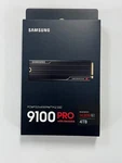 New Samsung 9100 Pro 4TB M.2 2280 Pcie 5.0X4 Nvme Ssd W/heatsink MZ-VAP4T0CW. Fixed Price $799.95.