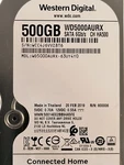 Western Digital WD5000AURX-63UY4Y0 3.5 In Sata Hard Drive Tested. Fixed Price $49.90.