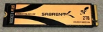 Sabrent Rocket Plus Nvme 4.0 GEN4 Pcie M.2 Internal Ssd (SB-RKT4P-2TB). Fixed Price $220.00.