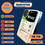 Seagate Exos X18 ST18000NM004J 18TB 7.2K Sas 12GB/S 3.5" Enterprise Hdd Hours. Fixed Price $549.00.