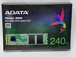 Adata 240GB Sata Ssd, M.2 2280, 3D Nand, Ultimate SU650, ASU650NS38-240GT-C. Fixed Price $34.99.