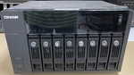 Qnap TS-869 Pro 8-BAY Network Attached Storage Nas 3GB Ram **no Hard Drives**. Fixed Price $574.99.
