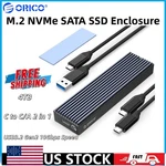 Orico M.2 Nvme Sata Ssd Enclosure 10GBPS Usb-c Adapter For 2230/2242/2260/2280. Fixed Price $18.39.