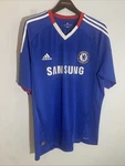 2010/2011 Adidas/samsung Chelsea Home Soccer Jersey Royal/red/white Sz Xl Read. Fixed Price $32.00.