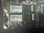 Lot Of (2) Transcend TS128GMTS800SKI 128GB M.2 2280 Ssd Drive Tested. Fixed Price $29.95.