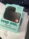New Onn Ultra-fast Portable Ssd 500 Gb W/ Case. Fixed Price $109.00.