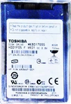 New Toshiba 1.8" 80GB HDD1F05 Sata Disk Drive - MK8017GSG. Fixed Price $27.99.