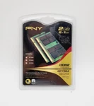 Pny Kit (1GB Each) DDR2 PC2-5300 Optima Dual Channel Memory New). Fixed Price $14.99.