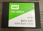 Green Western Digital 240GB Sata Pc Ssd Solid State Drive WDS240G2GOA 2.5. Fixed Price $22.00.