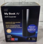 Western Digital My Book Av TB,EXTERNAL,7200 Rpm (WDBABT0010HBK) Hdd. Fixed Price $65.00.