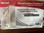 Buffalo Drivestation COMBO4 1.0 Tb (new Shrink Wrap). Fixed Price $125.00.