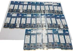 Lot Of 32- Intel MEMPEK1J016GAH/MEMPEK1J016GAD/MEMPEK1J016GAL 16GB Nvme. Fixed Price $344.99.