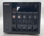 Qnap TS-559 Pro Ii 5-BAY Turbo Nas Network Storage Server Enclosure. Fixed Price $251.99.