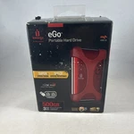 Iomega Ego 500GB Portable External Hard Drive Usb 3.0 2.0 Drop Guard New Read. Fixed Price $59.99.